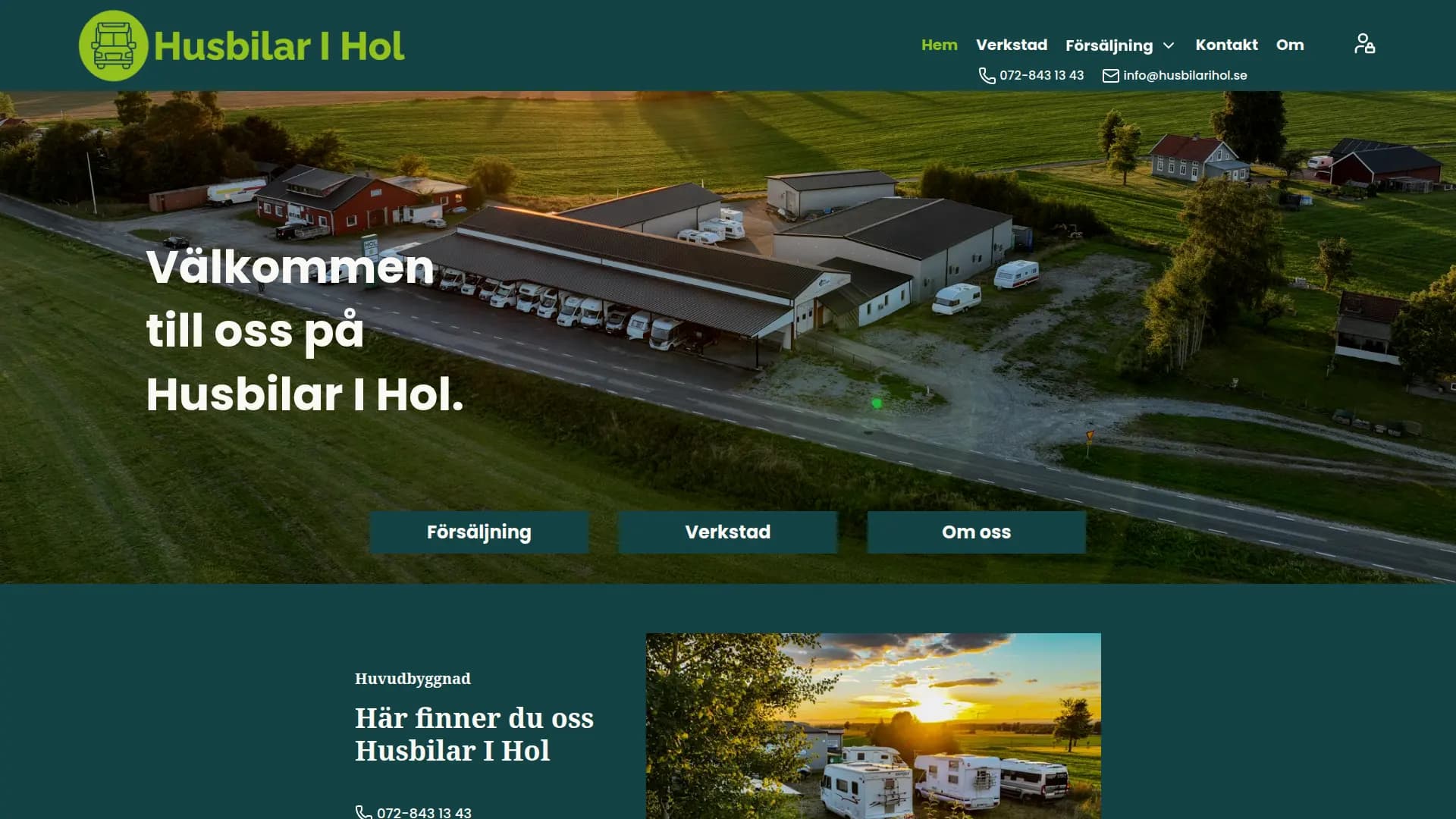 Husbilar I Hol